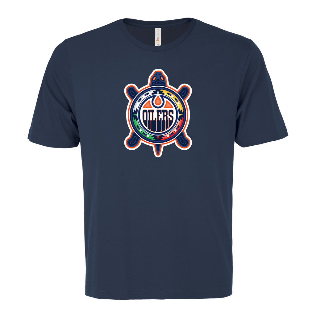 Edmonton Oilers Youth Turtle Island Logo T-Shirt – ICE District