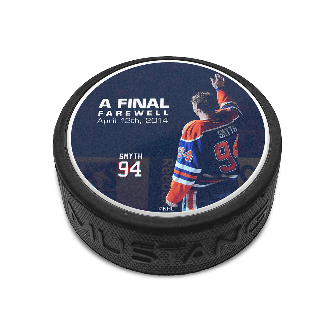 Ryan Smyth Edmonton Oilers Retirement Limited Edition 5-Puck Set