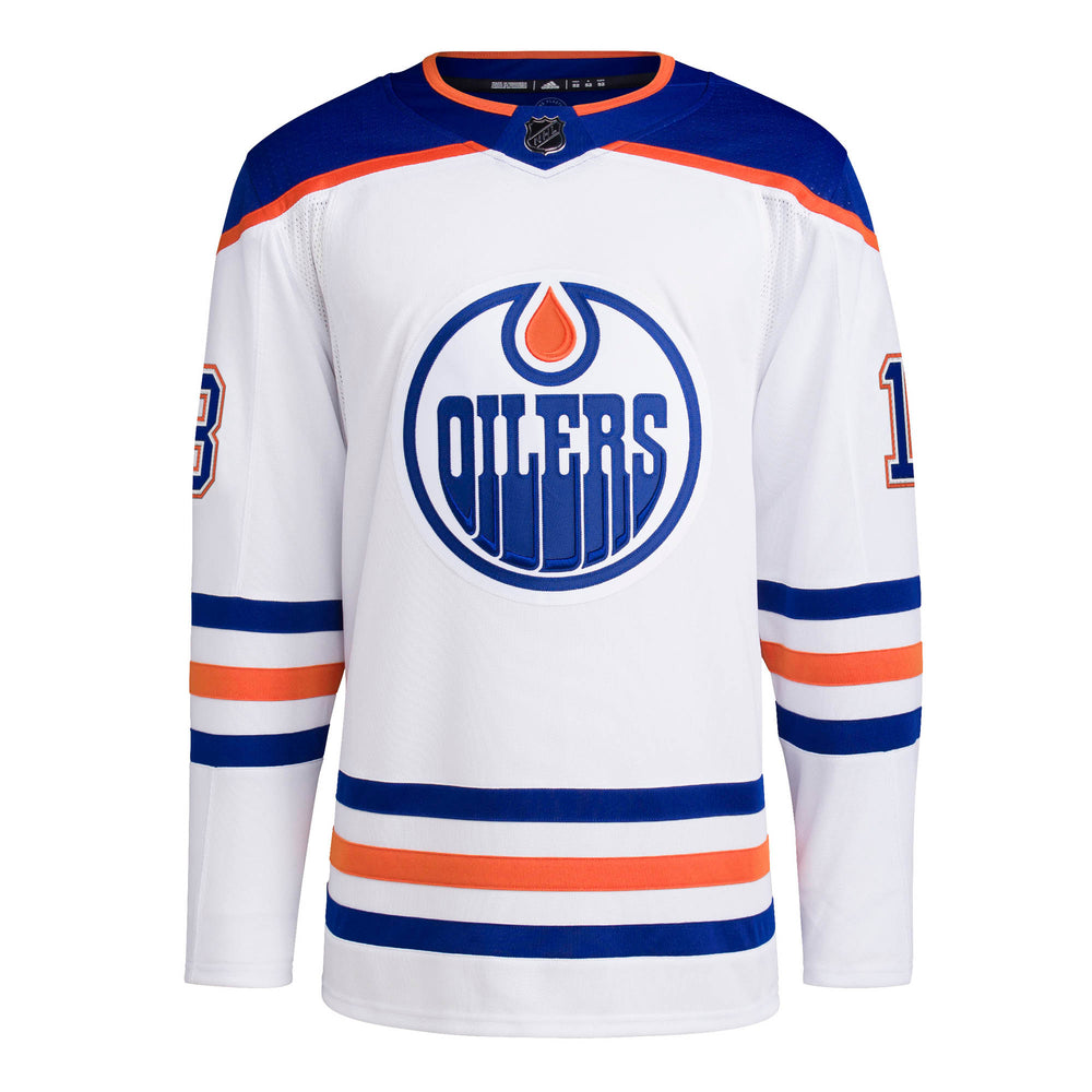  adidas Edmonton Oilers NHL Men's Climalite Authentic Team  Hockey Jersey : Sports & Outdoors